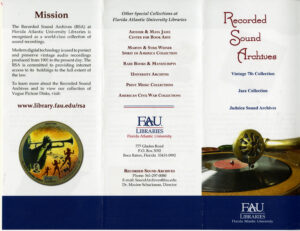 RSA Brochure Design Outside – 2013