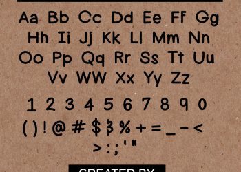 Jot & Jive a monolined Font by Alethea Rocks