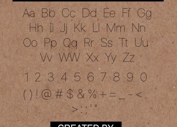 Summer Haze Thin outlined font by Alethea Rocks